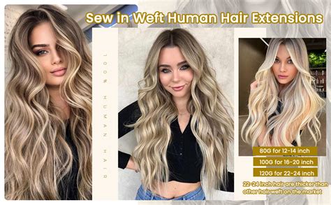 ombre sew in hair|Benafee Ombre Sew in Weft Hair Extensions Human Hair, 24。